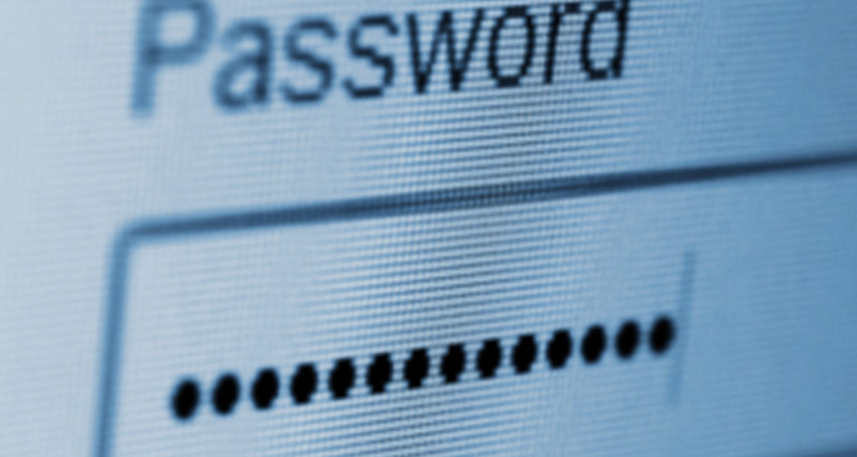lange Passwort in einem Passwortfeld